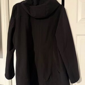 Andrew Marc Women's Black Hooded Ski Jacket